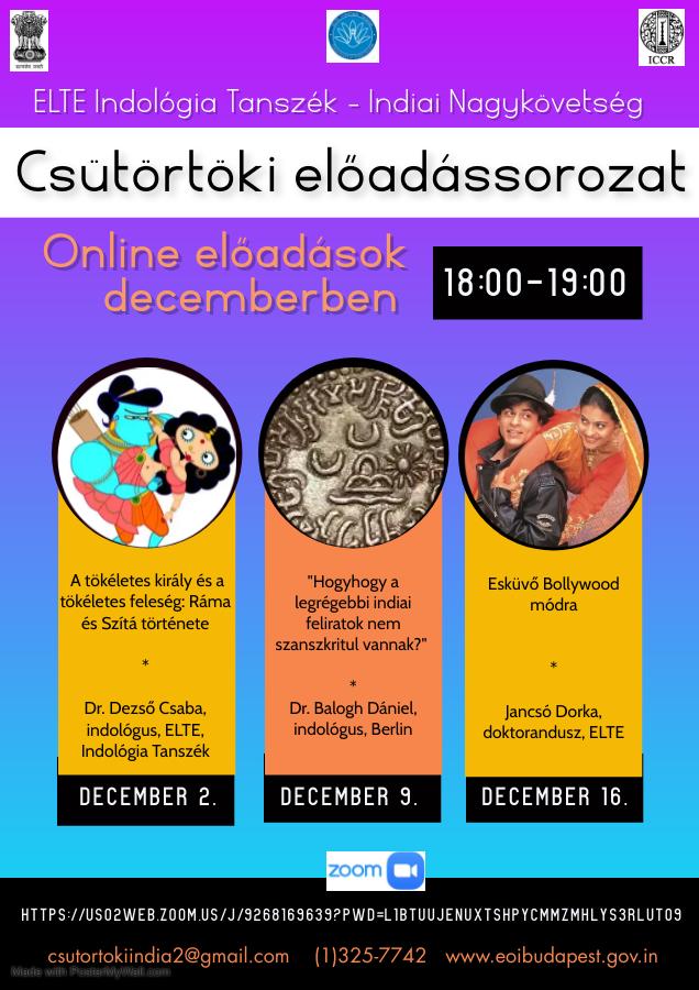 Csütörtöki előadássorozat I Decemberi program